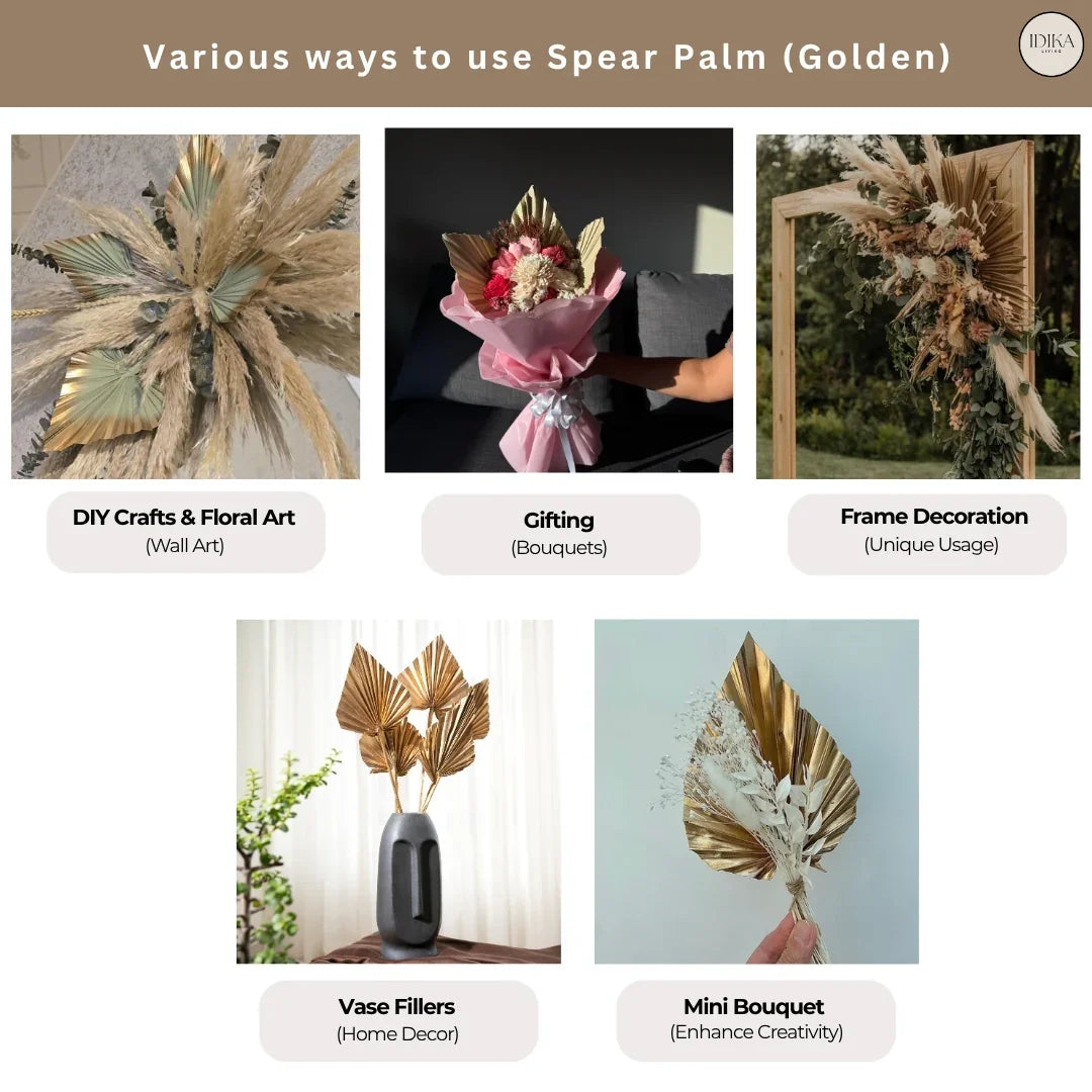Spear Palm | Golden