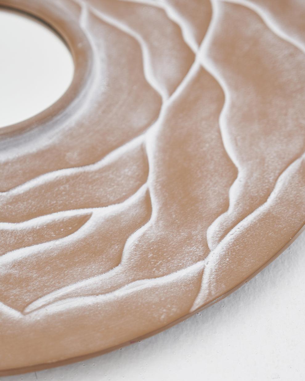 Orb Decorative Wall Mirror | Designer Round Mirror | Aesthetic Wall Mount Mirror