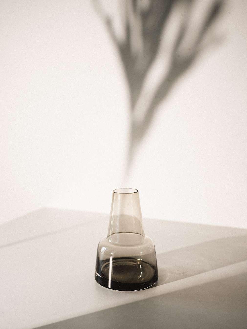 Pitcher Glass Vase | Transparent Flower Vase for Living Room | Modern Flower Pot for Home Decor & Centerpiece