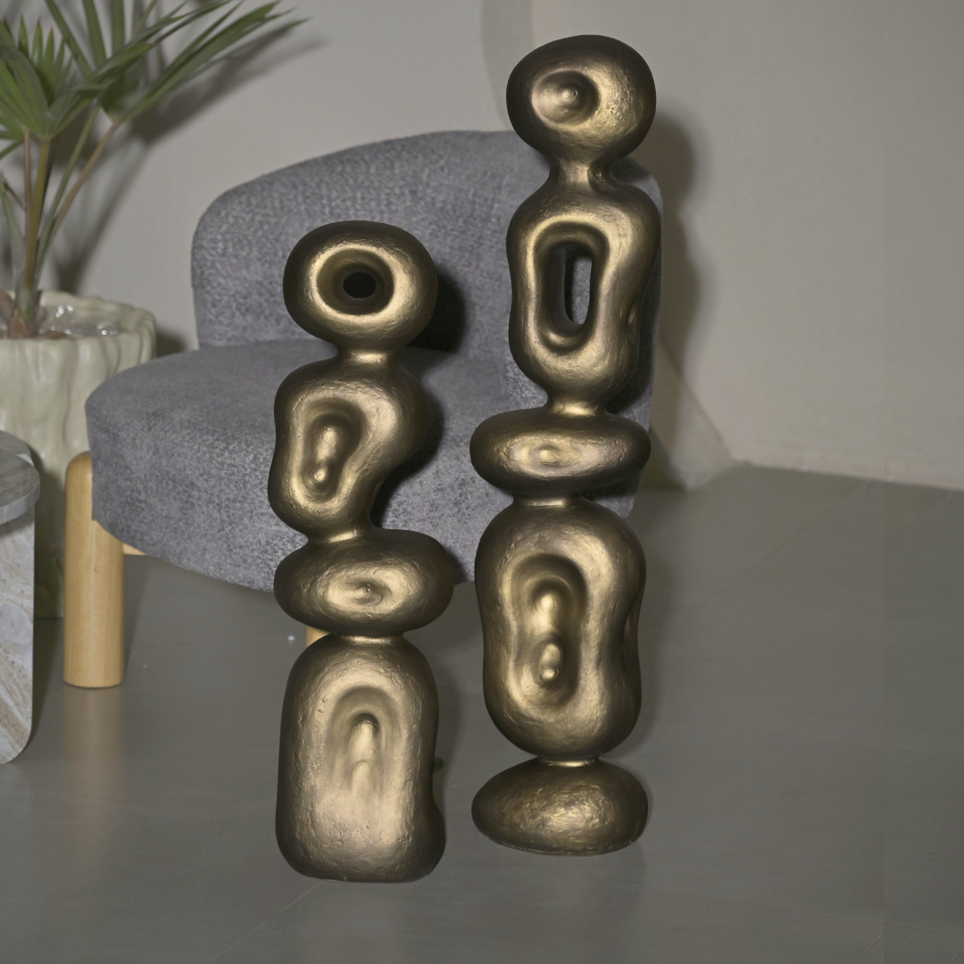 Ren Sculpture - Bronze Gold