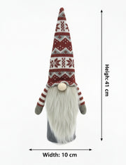 Set of 2 Knitted Christmas Wine Bottle Covers – Nordic Gnome Design