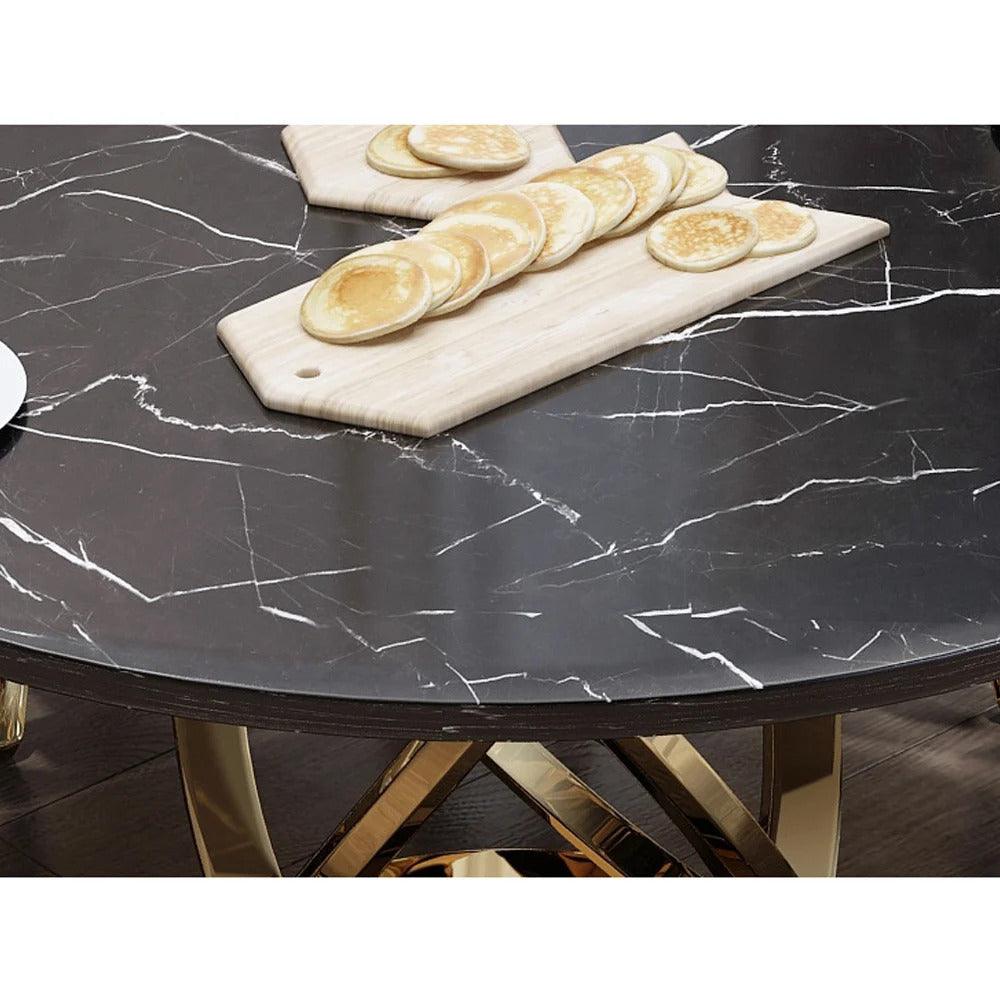 Imperial Grandeur Dining Table With Chairs