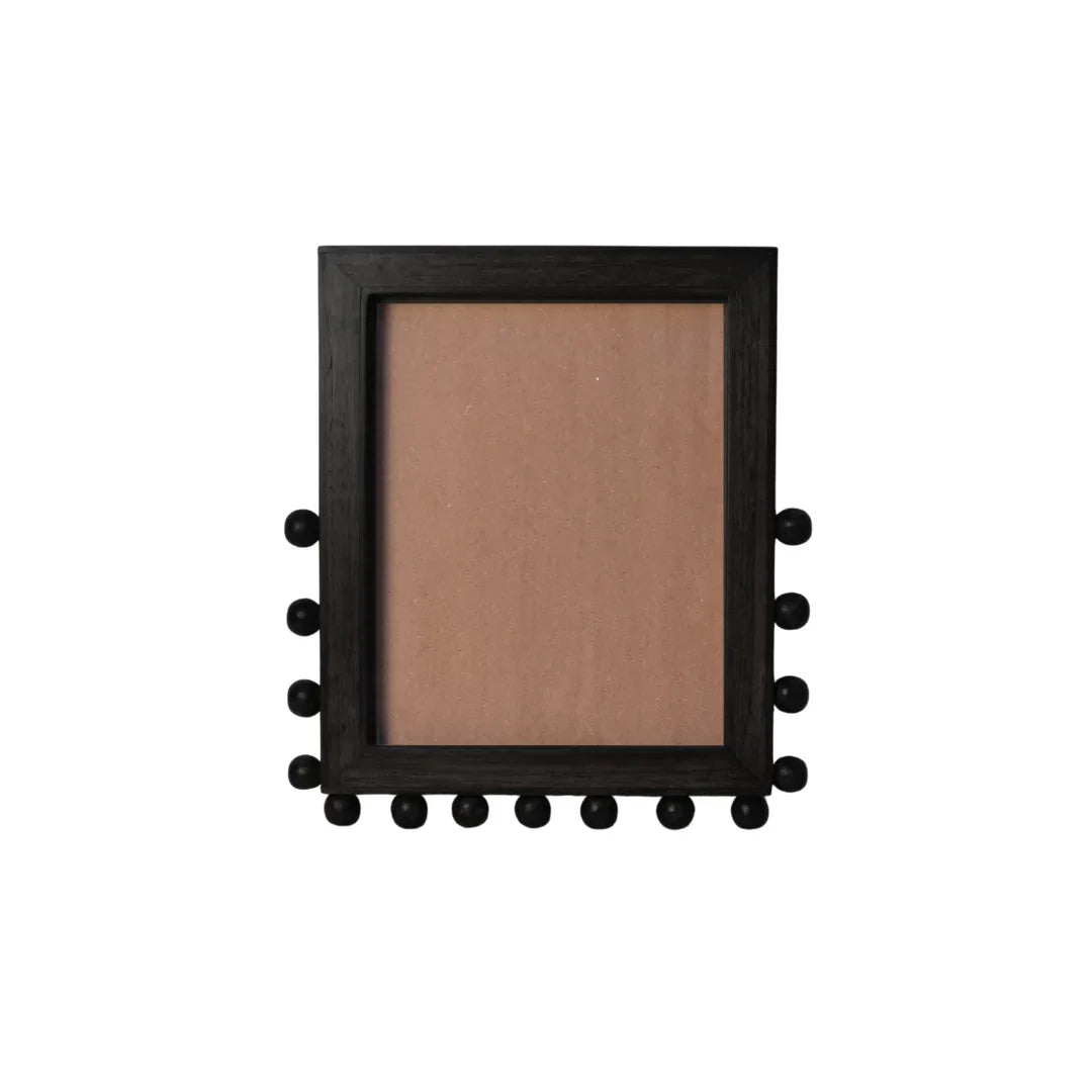 Wadi Teak Wood Photo Frame | Hand-Carved Wooden Picture Frame for Home Décor