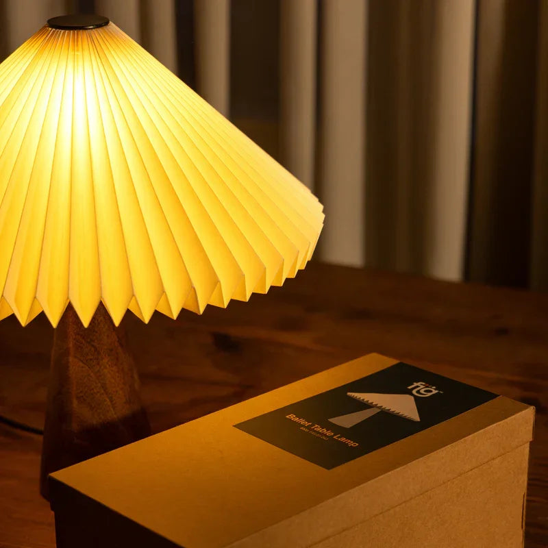 Ballet Table Lamp | Wooden Table Light Lamp for Living Room | Night Lamp for Bedroom