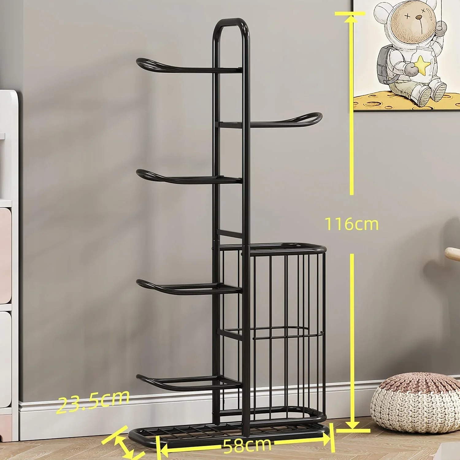 SportsNest Pro Organizer Rack