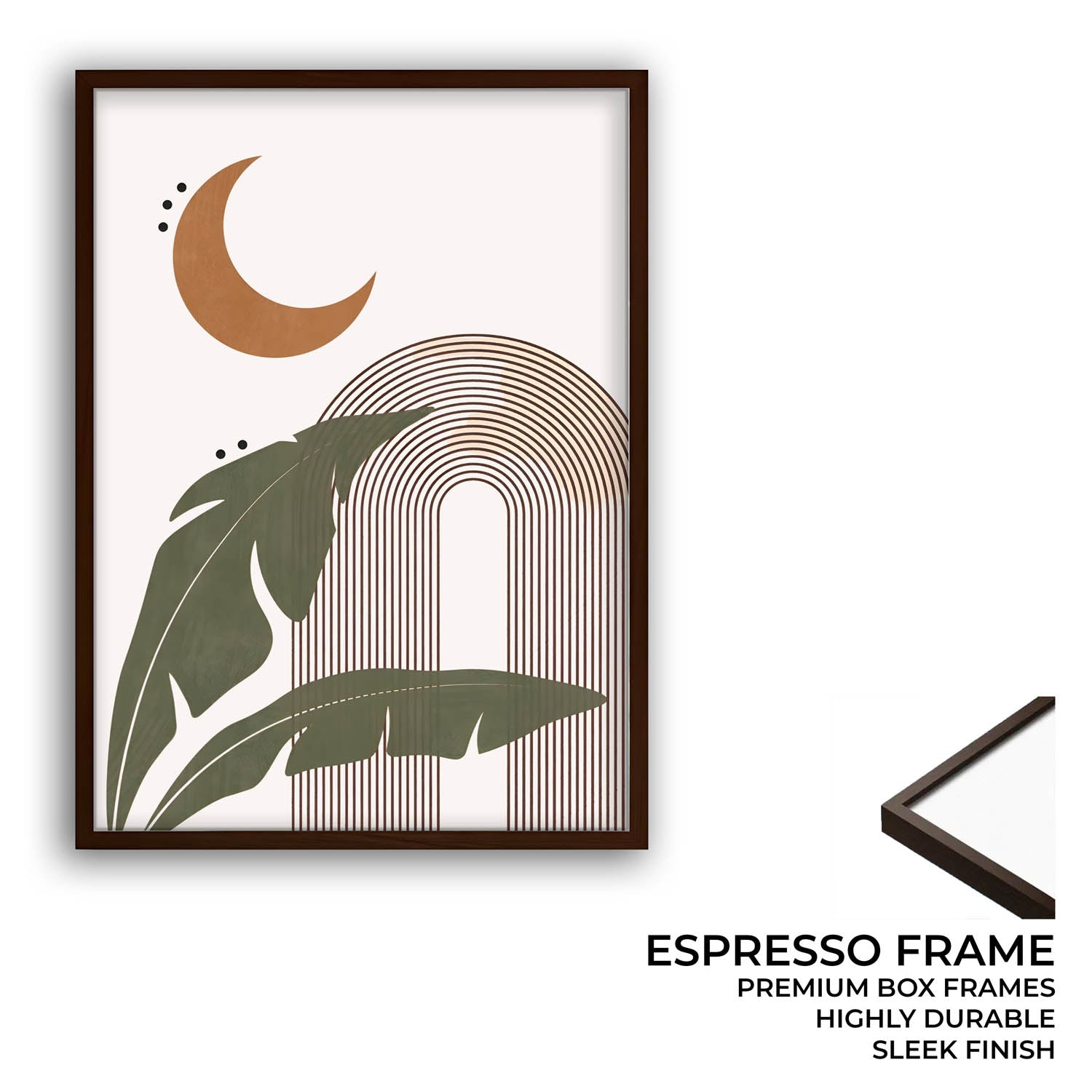 Moonlit Tropics Wall Painting