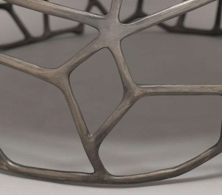 Sacred Geometry Noir Coffee Table | Marble Top Center Table for Living Room | Tea Table