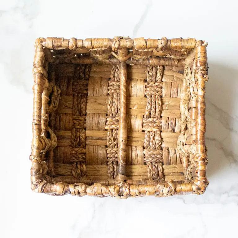 Woven Basket | Water Hyacinth