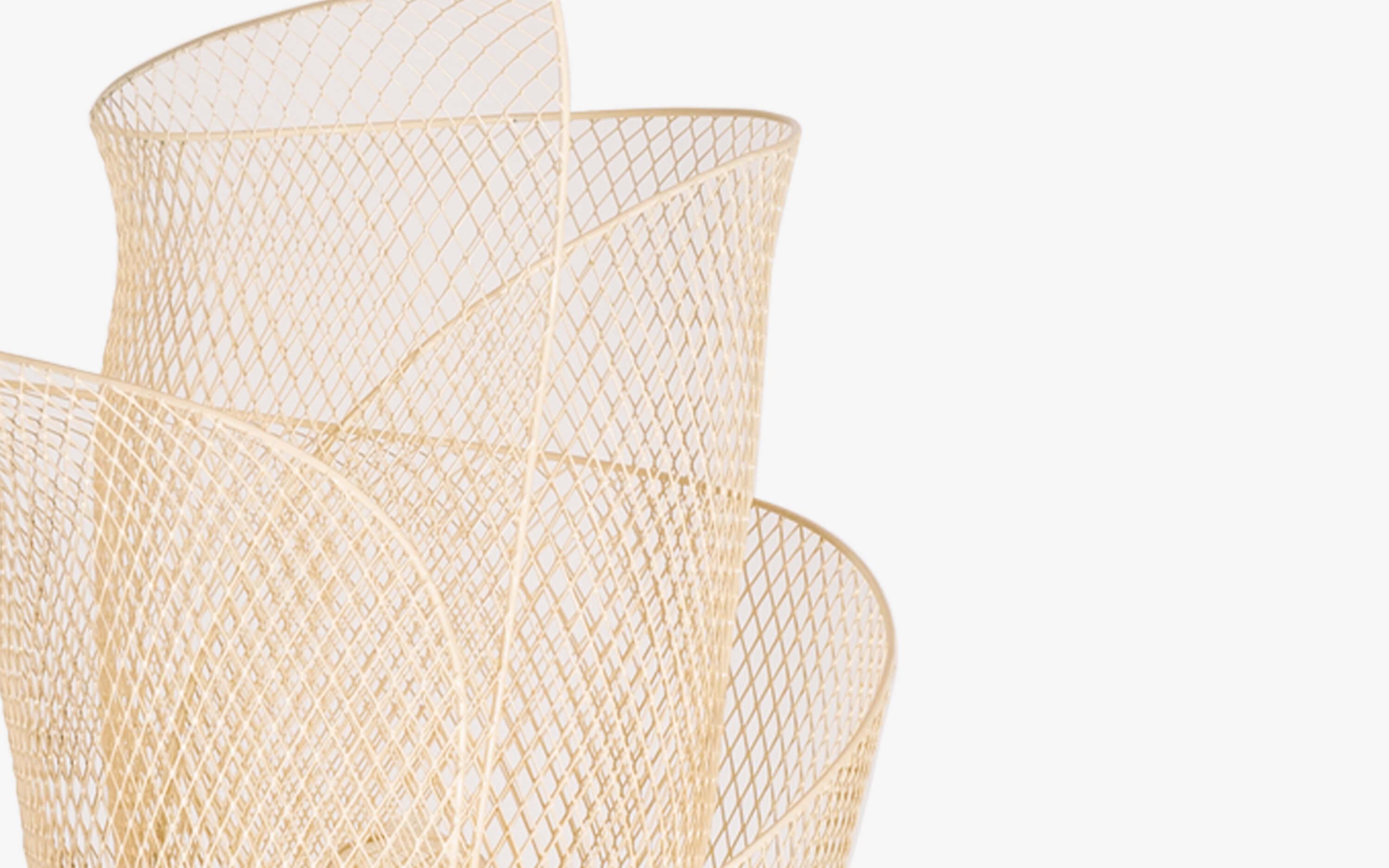 Lily Floor Lamp for Living Room | Cane & Marble Standing Lamp