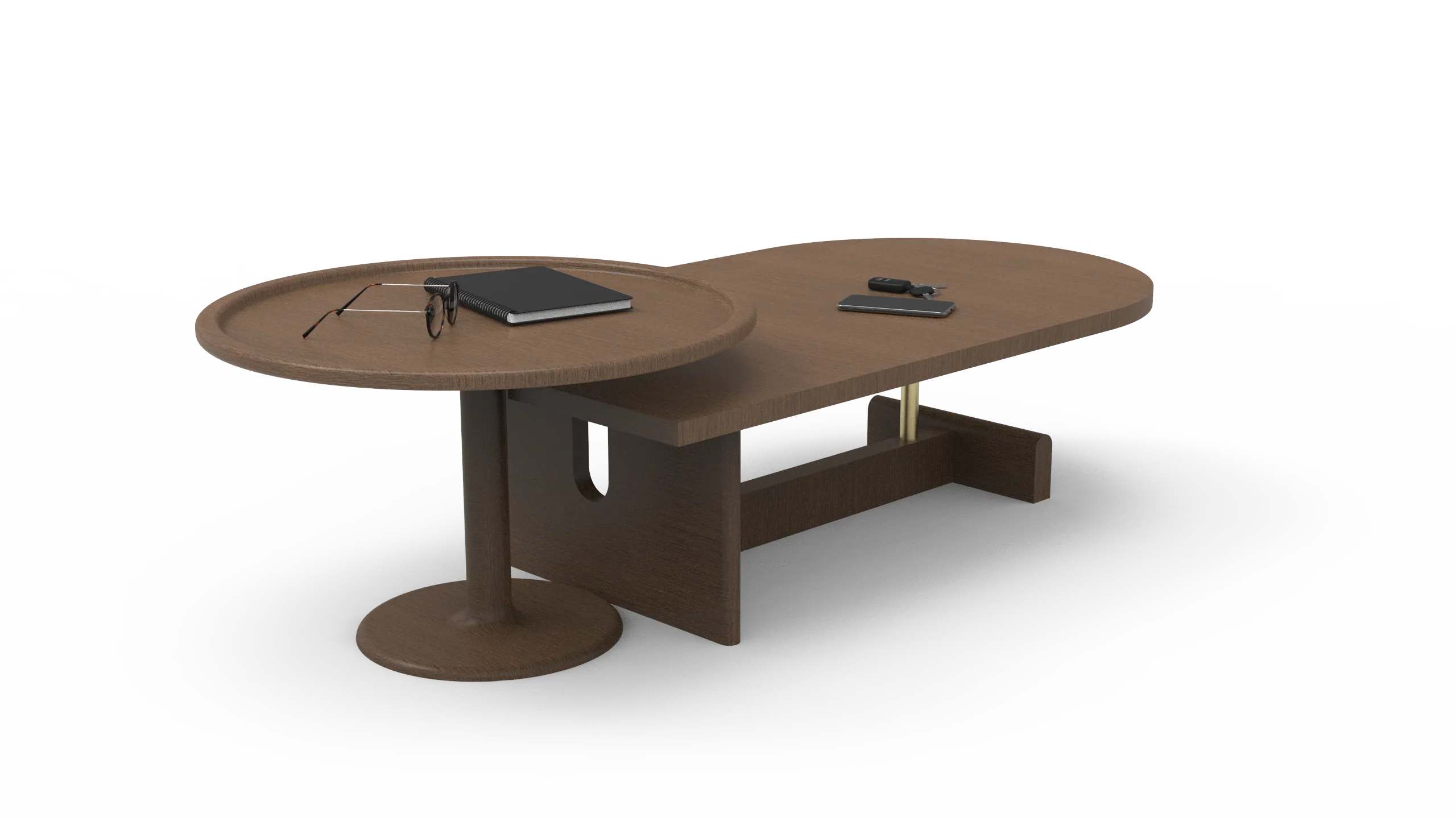 Island Coffee Table | Designer Center Table for Living Room