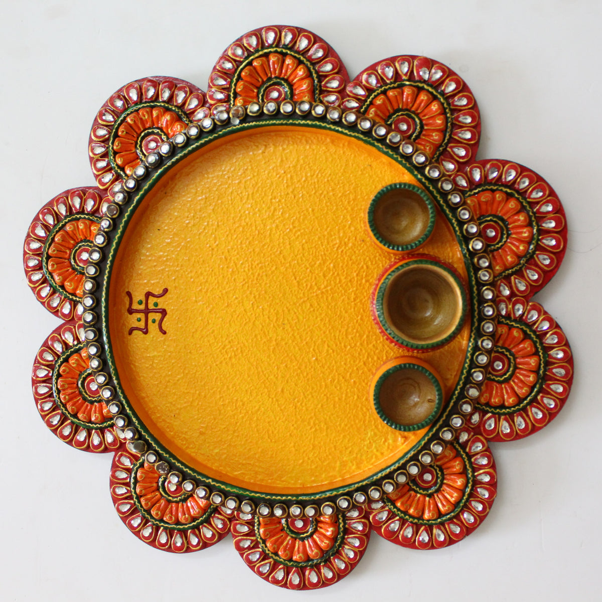 Flower Pooja Thali