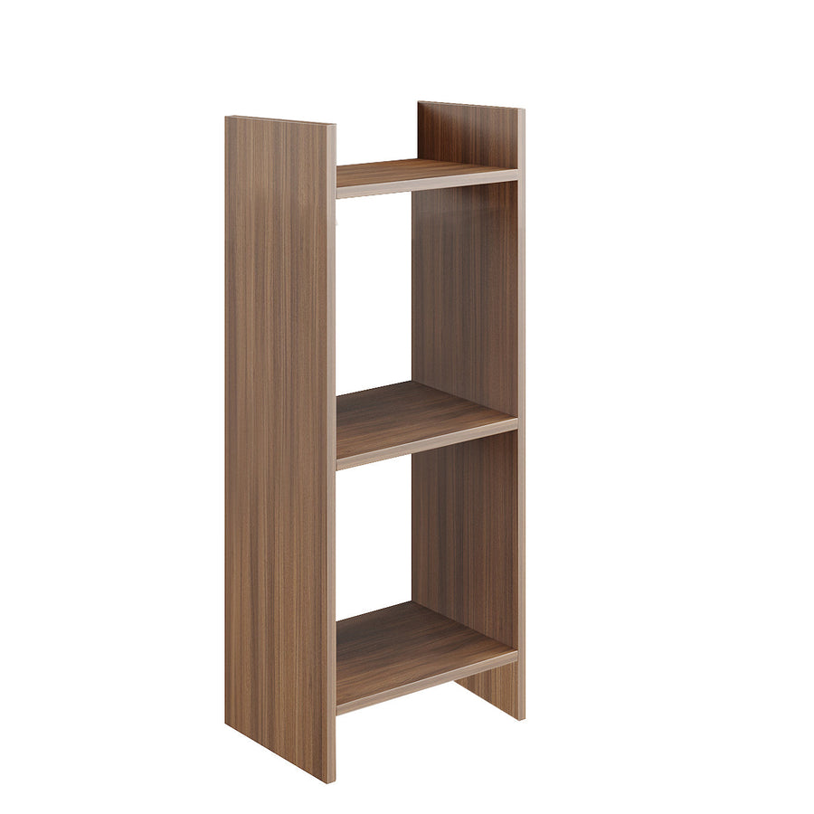 Modern Bookshelf with Storage Shelves - Denn