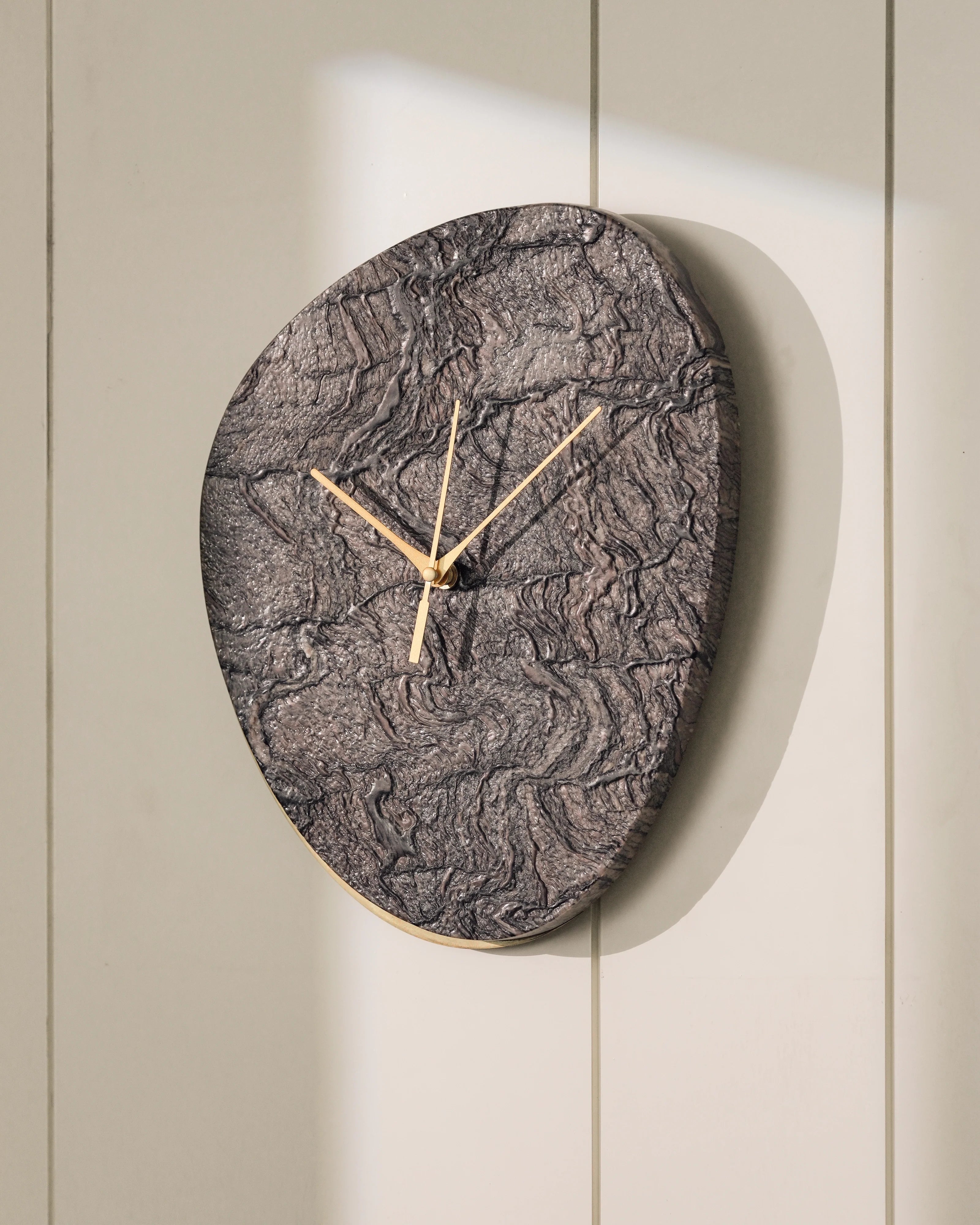 Rift - Purple Martini Wall Clock