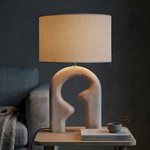 Nova Wooden Table Lamp
