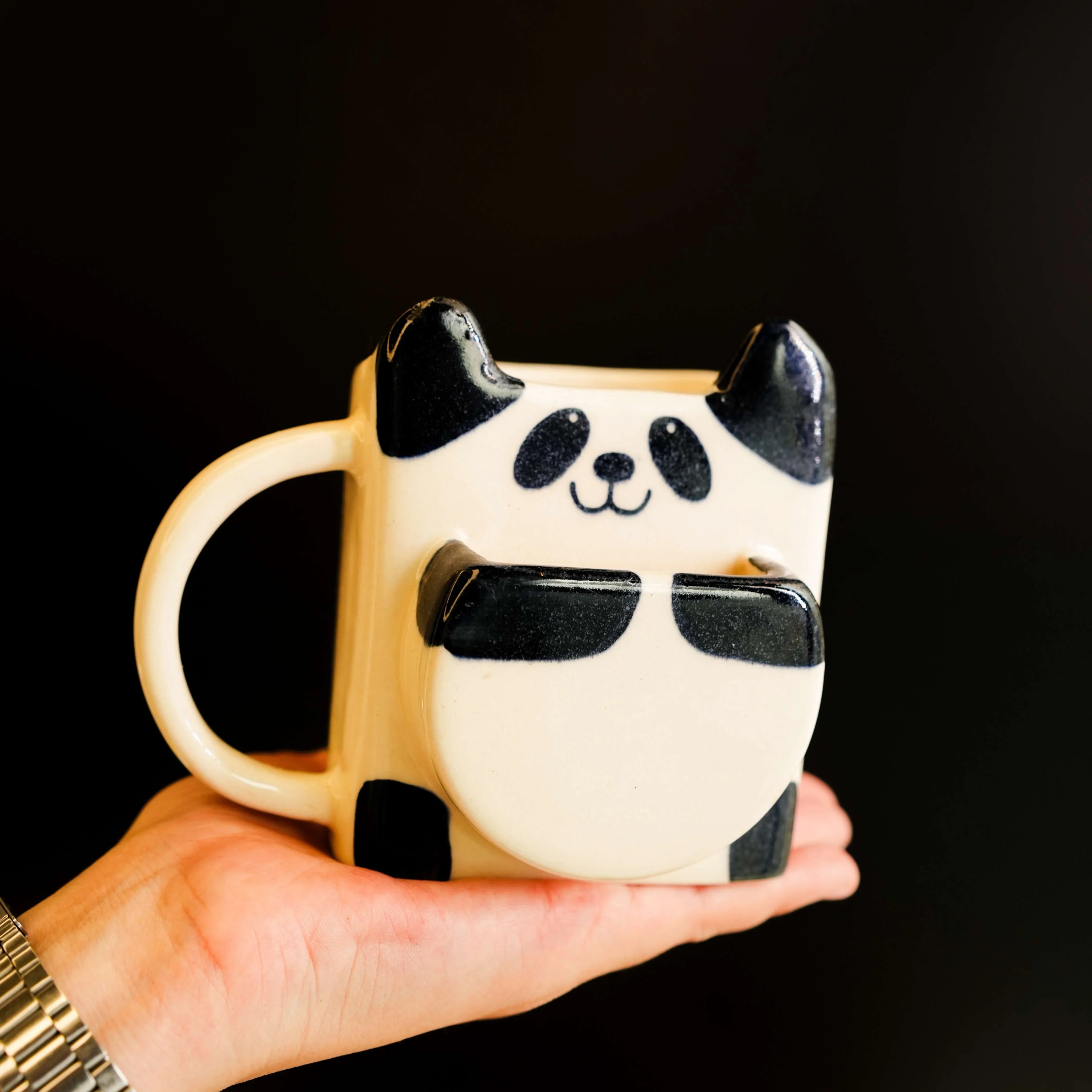 Panda Biscuit Pocket Mug