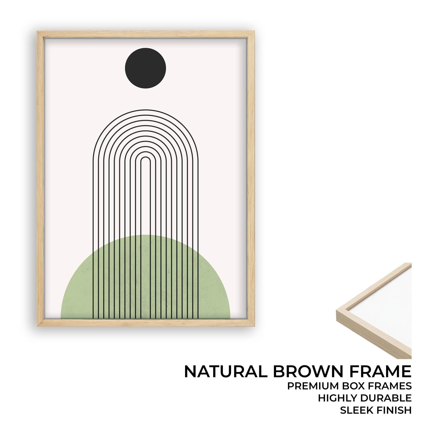 Arco Green Wall Painting