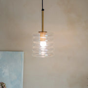Unio Hanging Lamp | Mild Steel and Glass