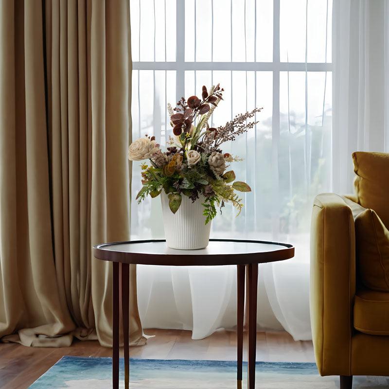 Flower Pot And Solawood Arrangment