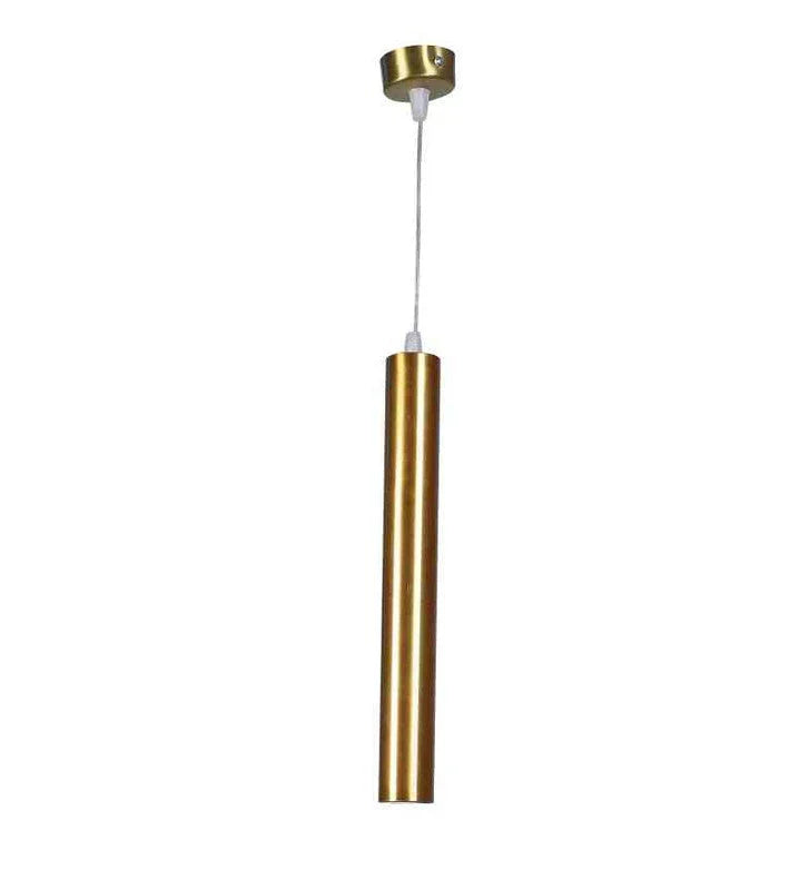 Gold Iron Hanging Light | Inbuilt LED |  Lunara