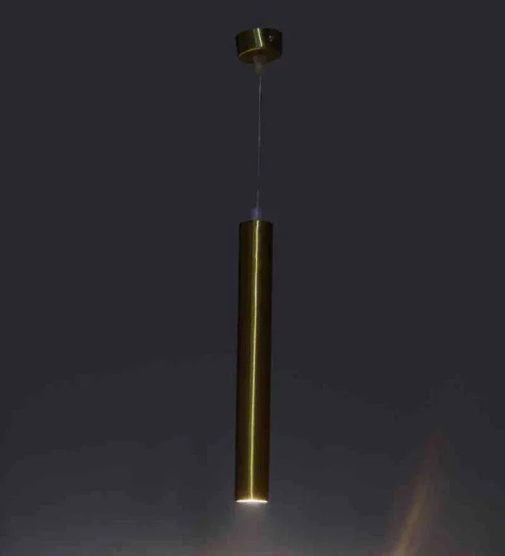 Gold Iron Hanging Light | Inbuilt LED |  Lunara