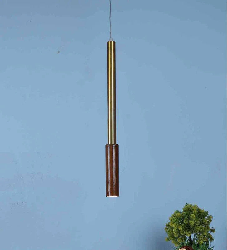 Gold Iron Hanging Light | Inbuilt LED |  Laxira
