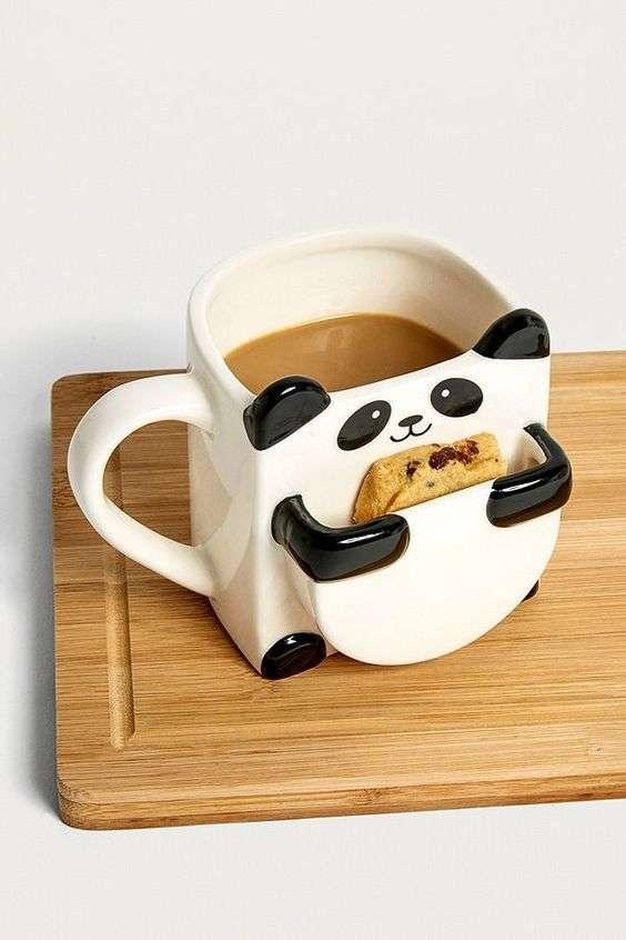 Panda Biscuit Pocket Mug