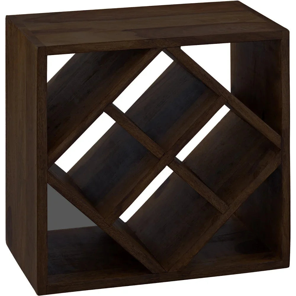 Cubic Wine Rack | Sheesham Wood
