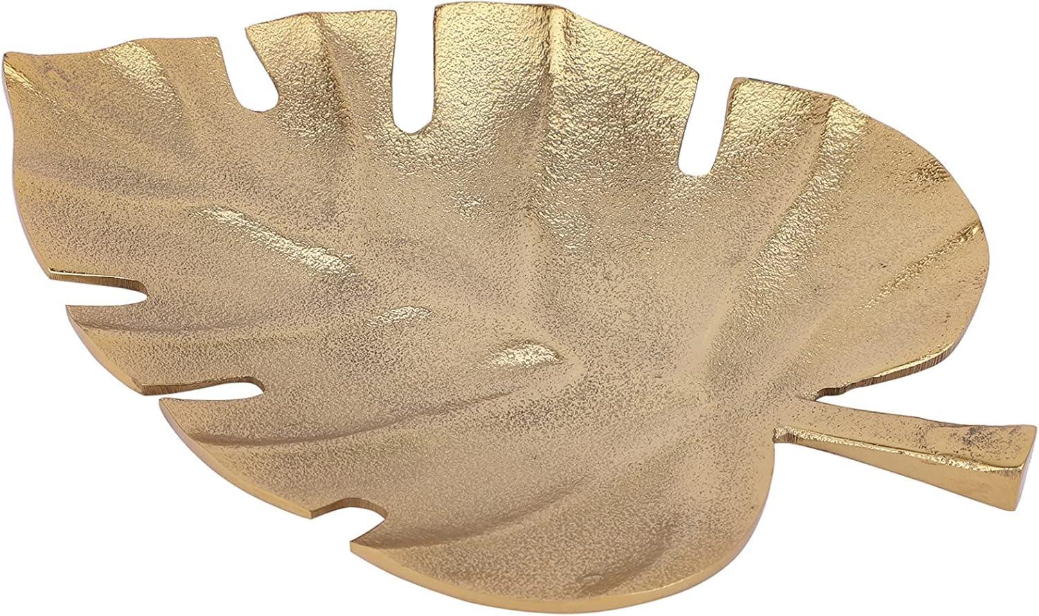 Monestra Palm Leaf Serving Platter Tray | Decorative Tray