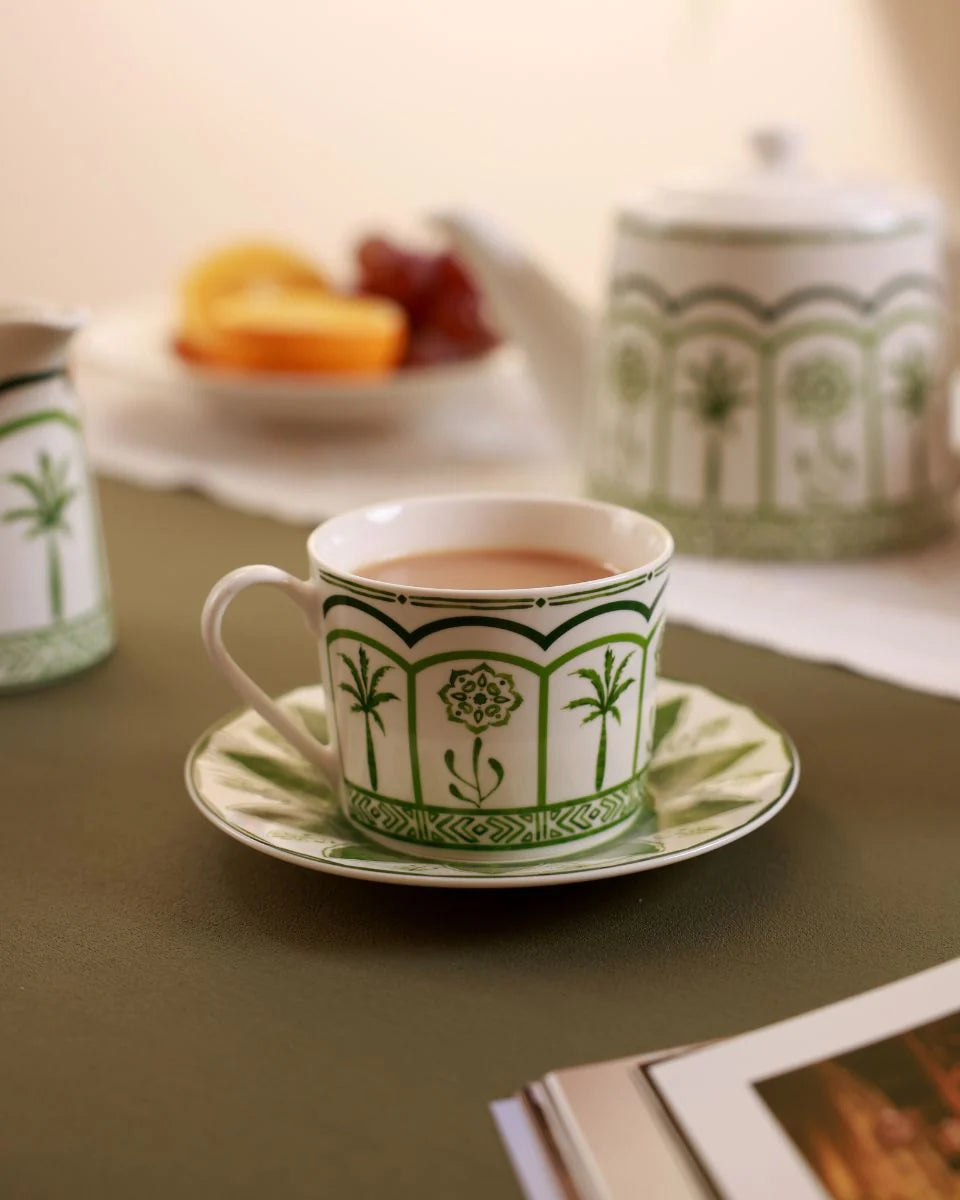 Green Lush Tea Set