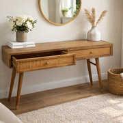 Cane & Taper Console