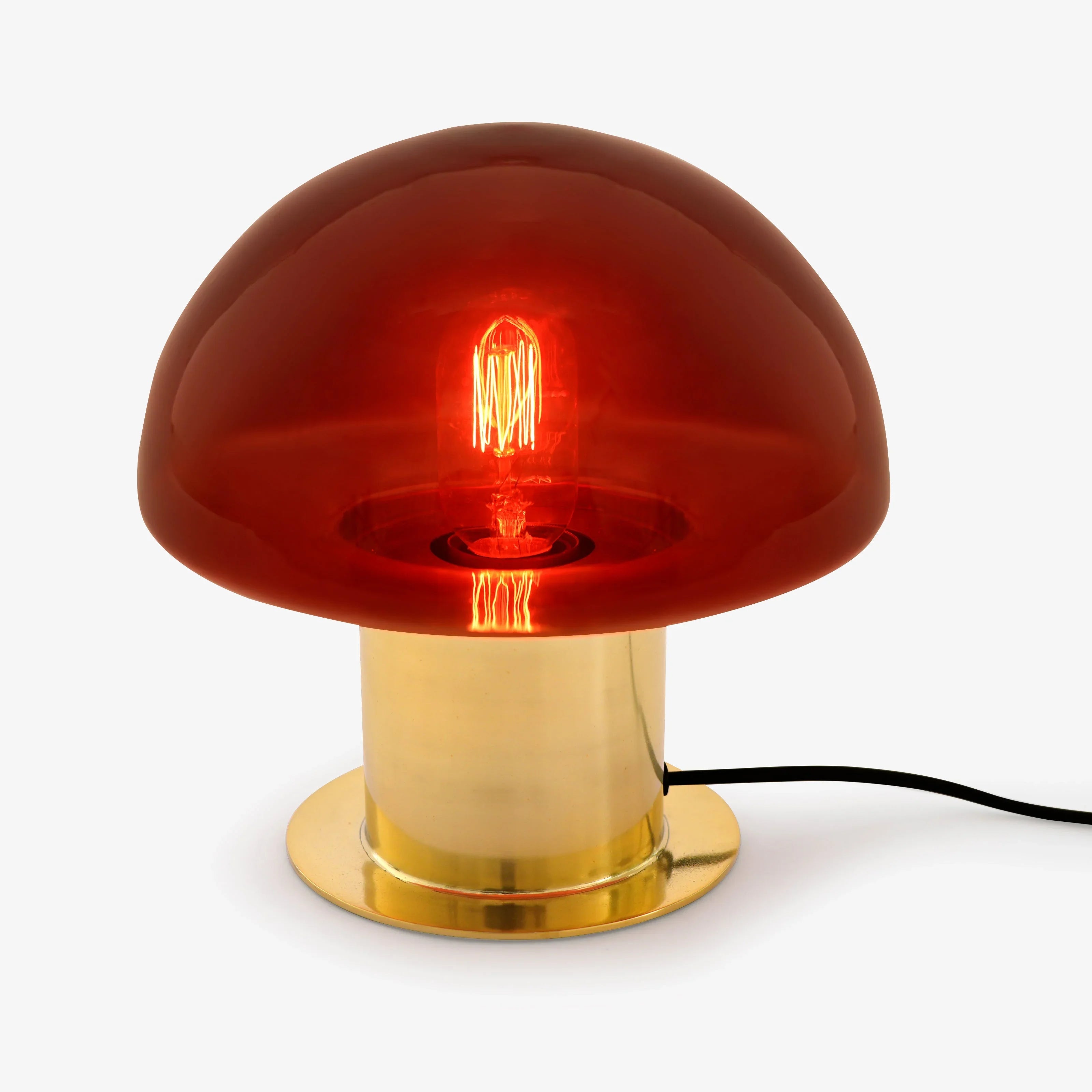 Amara Table Lamp | Brass & Alabaster Designer Desk Lamp for Living Room, Bedroom & Study Table