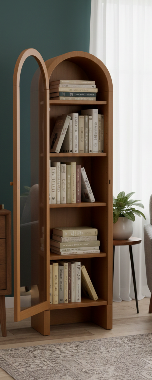 Archway Bookshelf | Mango Wood