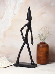 Arrowed Being Sculpture | Designer Showpiece for Living Room & Modern Home Decor Item