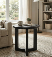 Kuro Side Table | Mango Wood