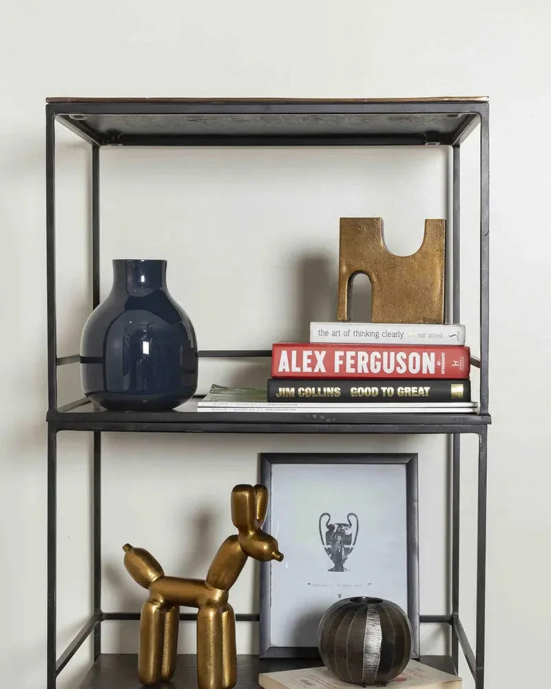 Bambi Bookend | Decorative Book Organizer, Book Stopper & Metal Book Holder For Shelves