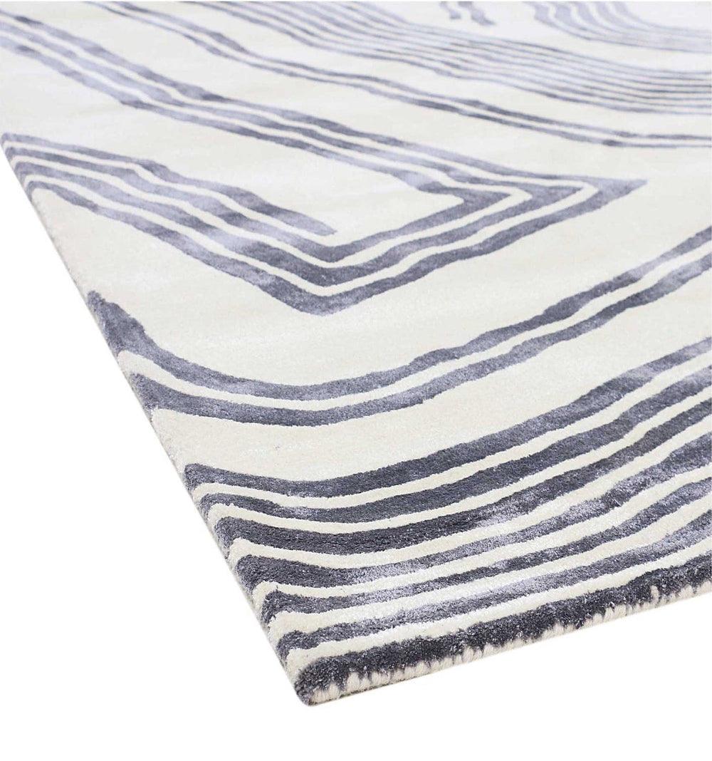 Livid Viscose Blend Luxurious Area Rug – 100% Wool