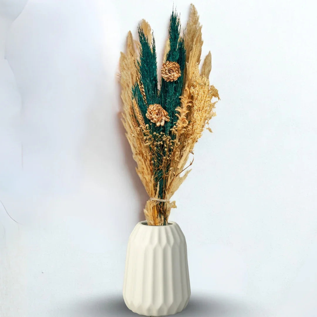 Earthy and Evergreen Bouquet