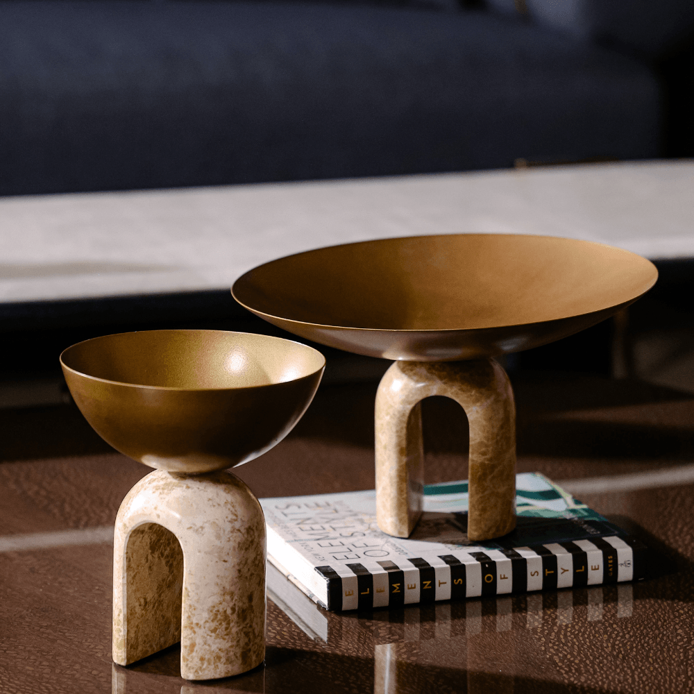 Sicilia Bronze Metal Bowl