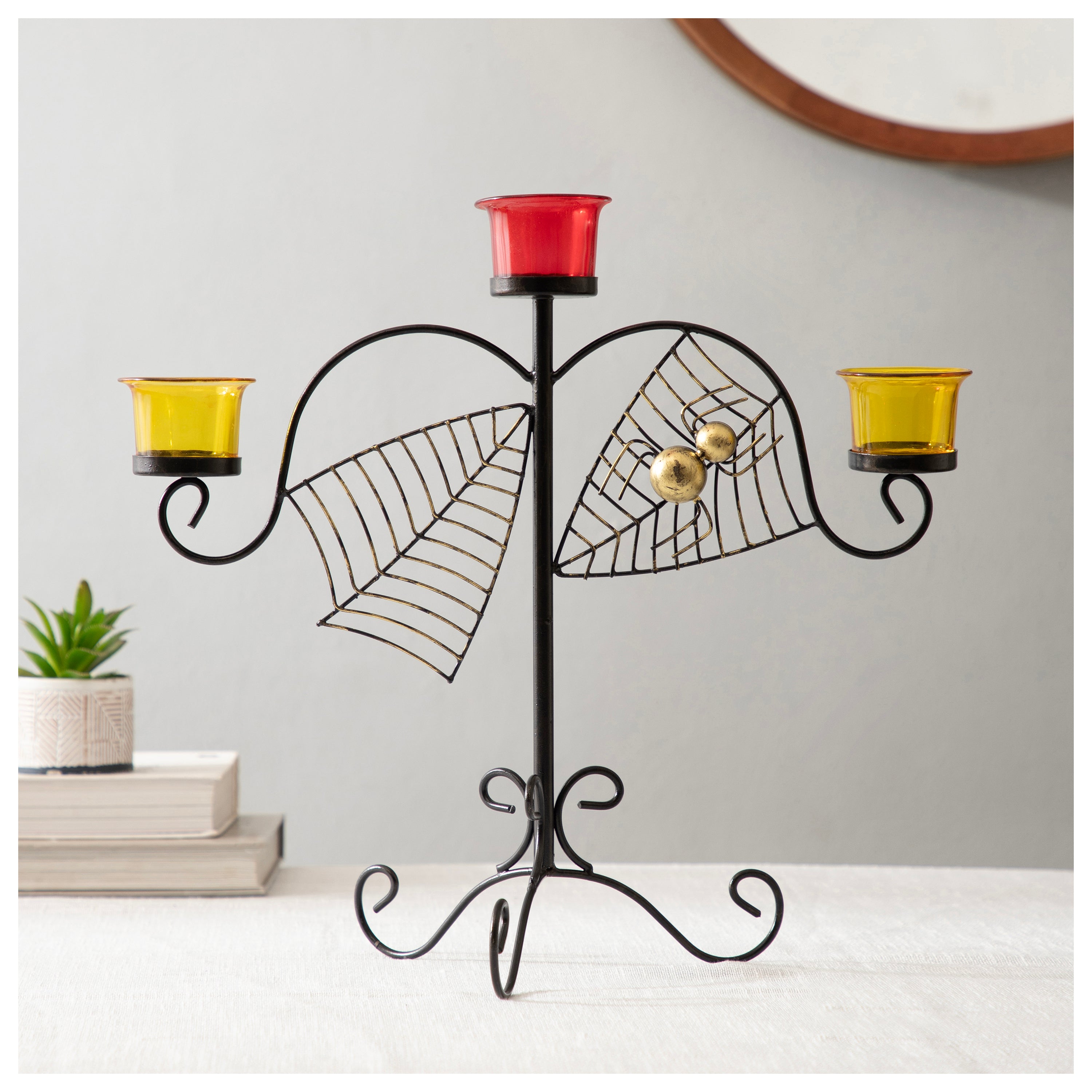 Ornix Metal Candle Stand