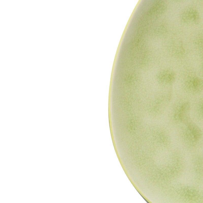 Kayan Light Green Dessert Plate | Ceramic