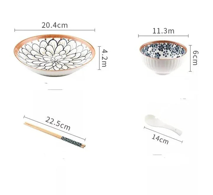 Porcelain Bowls Set, 300 ML Serving Bowls Oven Safe for Dining