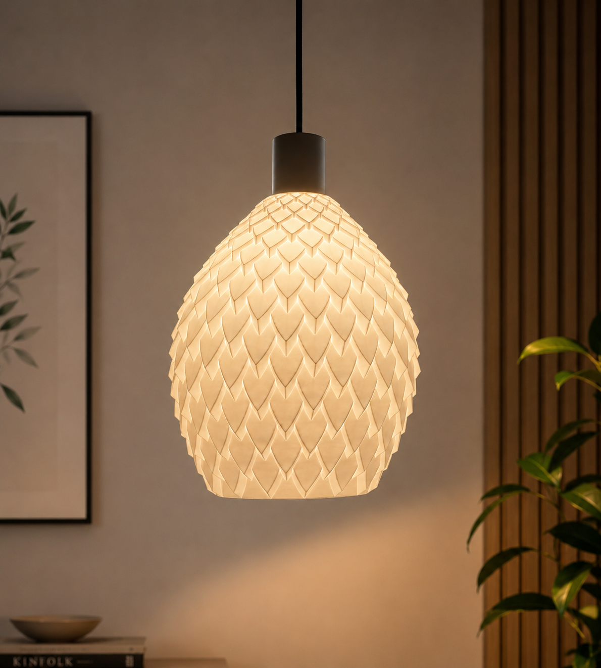Dragon Scale Pendant Lamp