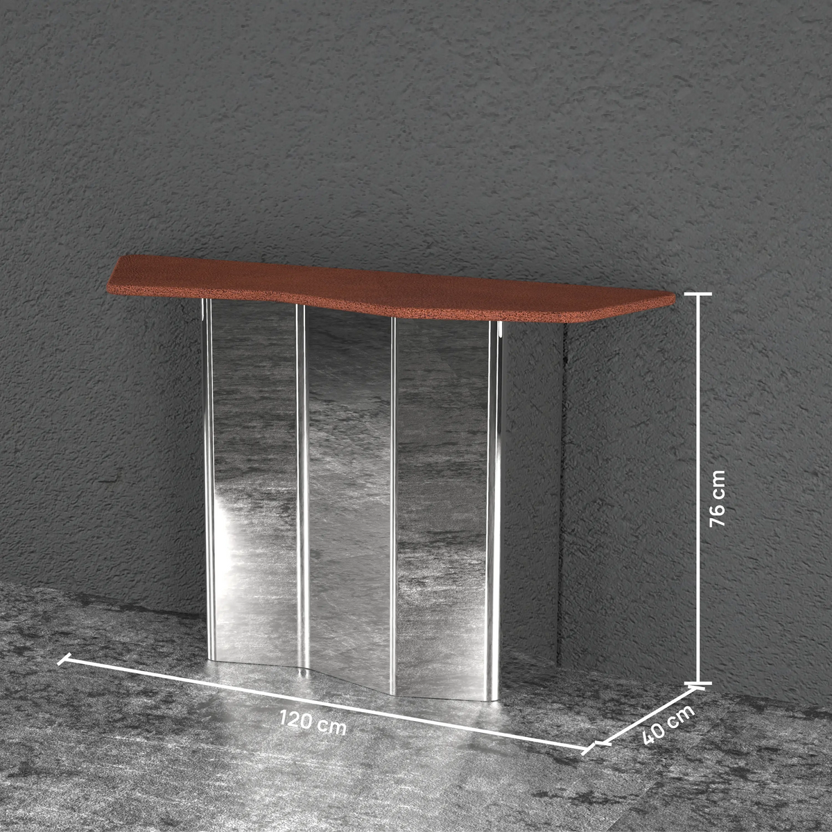 Fluted Console