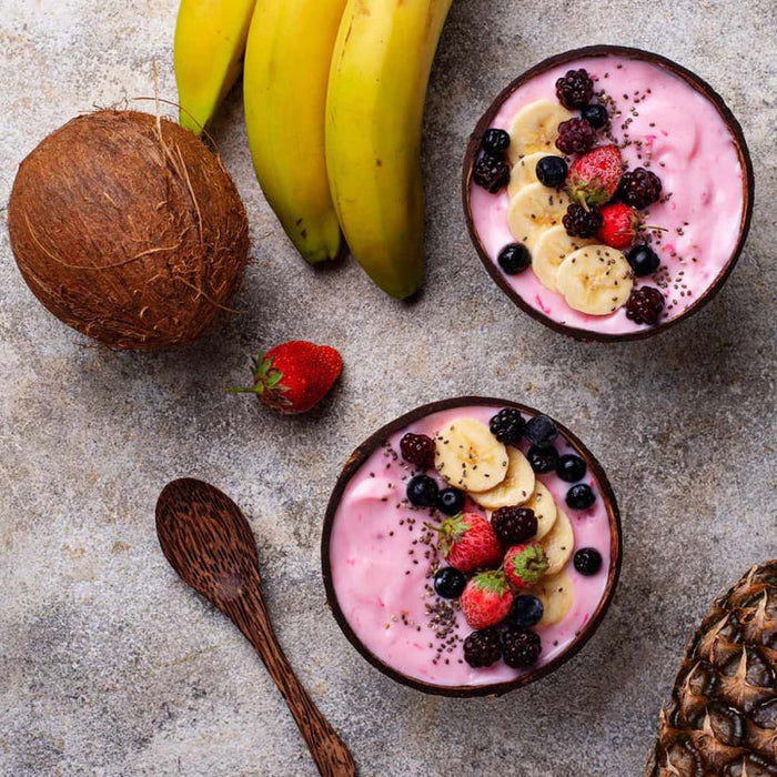 Medium Coconut Shell Bowl With Spoon