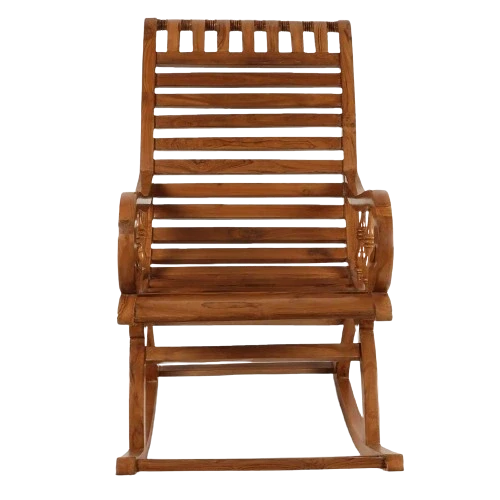 Colorodo Teak Wood Rocking Chair (Teak)
