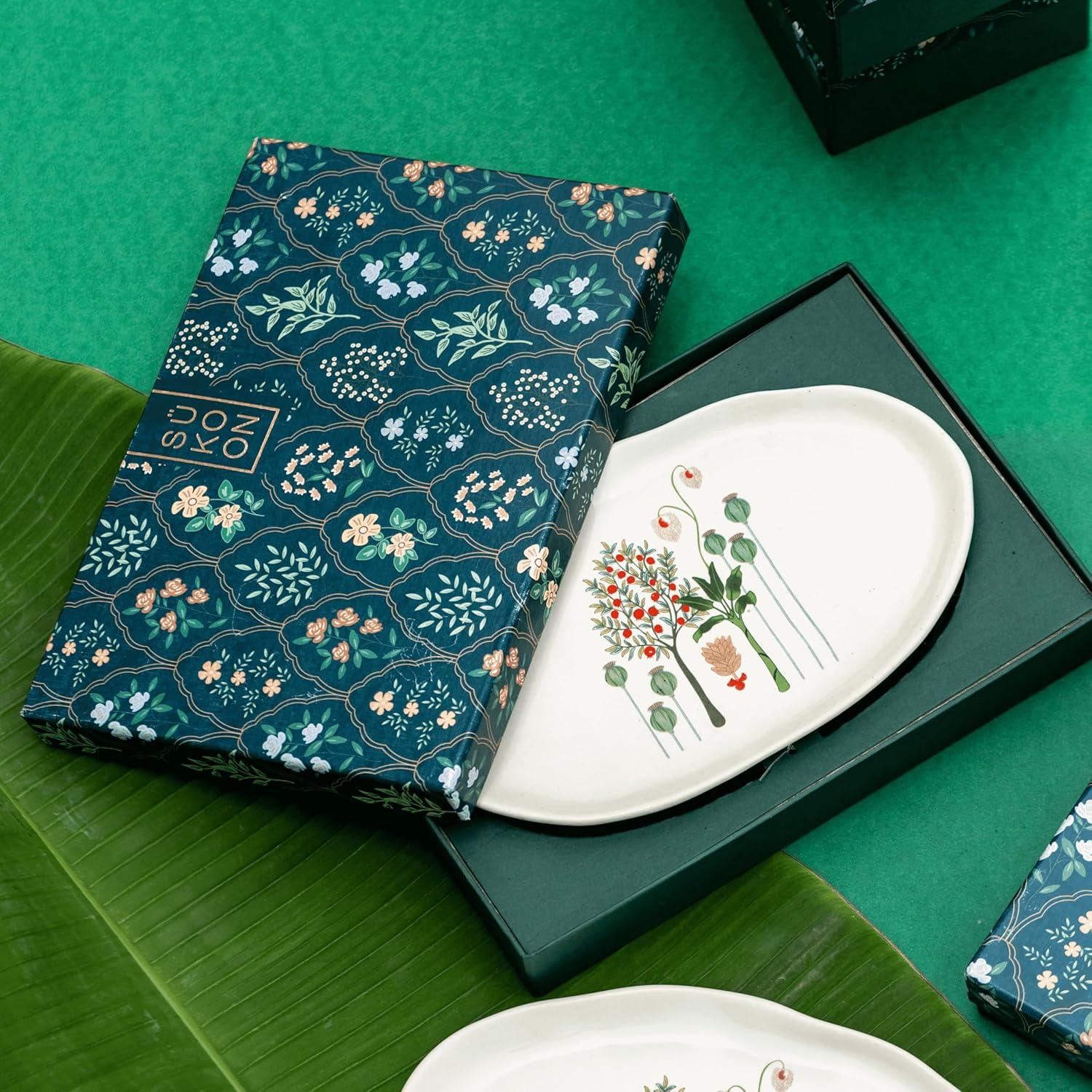 Bagh Platters | Modern Serving Trays for Snacks | Kitchen Trays for Gifting -  BUY 1 GET 1 FREE