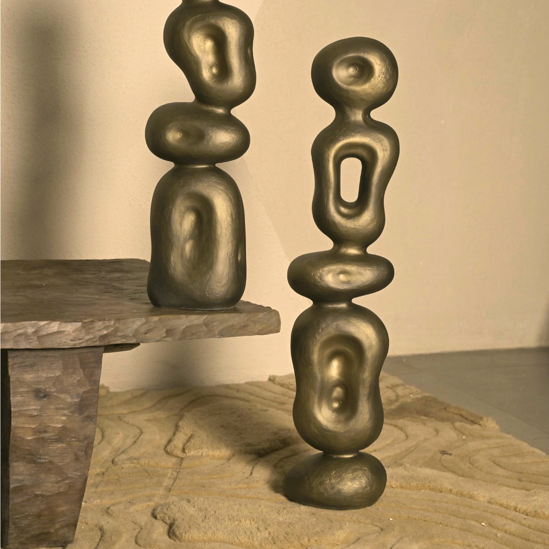 Ren Sculpture - Bronze Gold