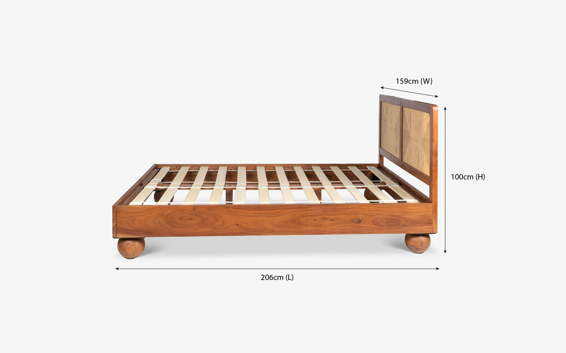 Abacus Queen Size Bed