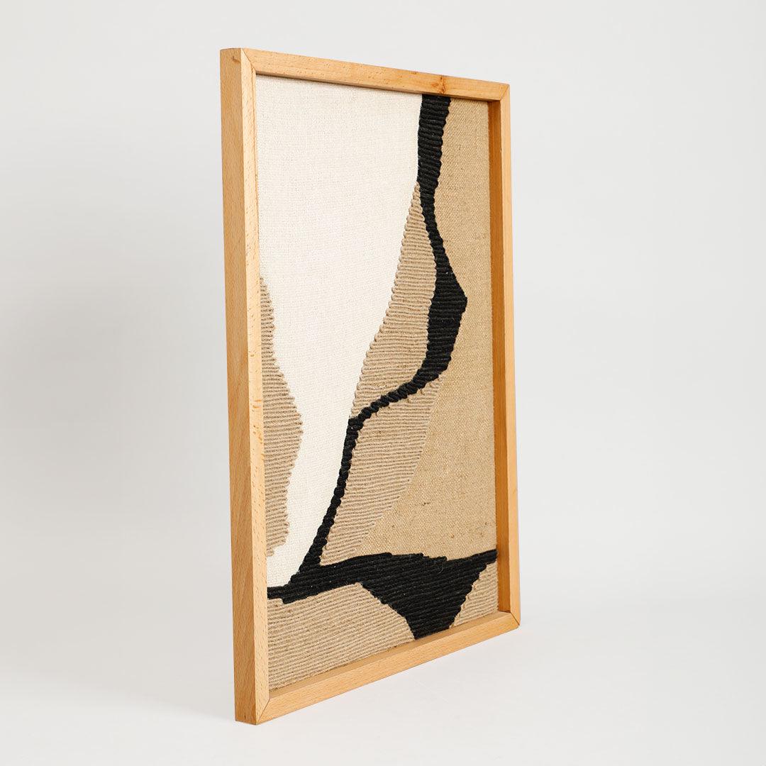 Sebastian EmbroIdered Rectangle Wall Art