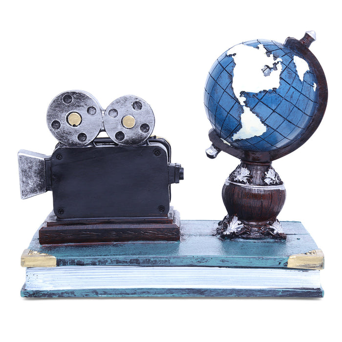 Filmmaker'S Globe Tabletop Accent